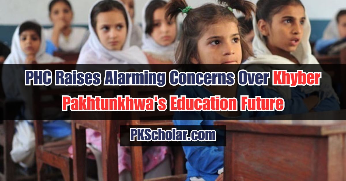 PHC Raises Alarming Concerns Over Khyber Pakhtunkhwa's Education Future