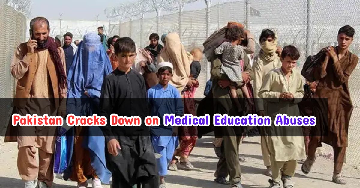 Pakistan Cracks Down on Medical Education Abuses